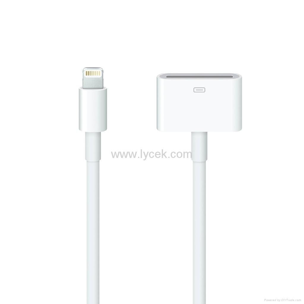 iPhone 5s Lightning to 30-pin Adapter Cable