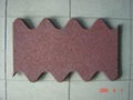 Interlocking Z-Brick Rubber Tile