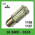 Top quality 30 SMD 3528 12V car led lamp 1