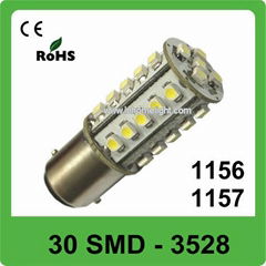 Top quality 30 SMD 3528 12V car led lamp