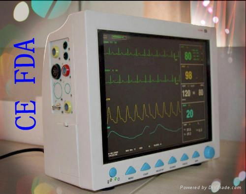 CE FDA approved 12.1 Patient Monitor color TFT display