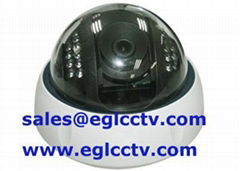 IR Color Security Dome CCTV Camera For Sony CCD