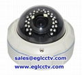 SONY CCD 700TVL 4-9mm lens Varifocal lens Vandal proof Dome CCTV Camera 1