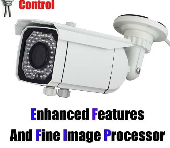 Effio Sony CCD 700TVL 66 IR Leds Outdoor Security CCTV Camera 2.8-12mm