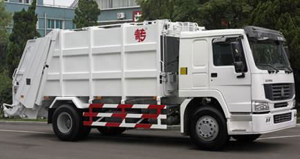 sinotruk howo refuse compactor 2