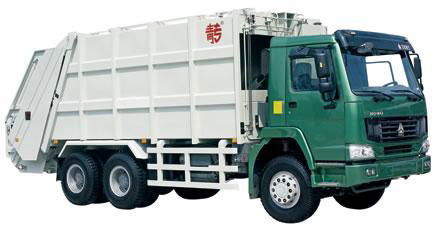 sinotruk howo refuse compactor 3