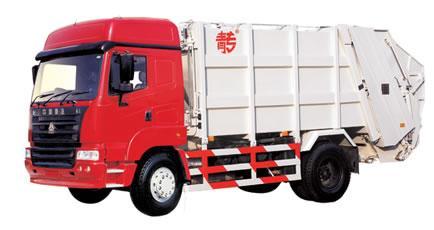 sinotruk howo refuse compactor 5