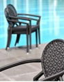 Outdoor furniture - Rattan dining chair 1