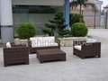Outdoor Furniture - Rattan Sofa set 2