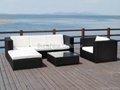 Outdoor Furniture - Rattan Sofa set 3