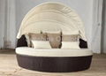 Rattan furniture - Chaise lounge bed 4