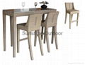 Patio Bistro Set - Rattan Bar table and chair 3