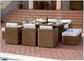 Luxury banquet dining set for 12p - 2012 outdoor/open air furniture 4