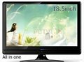 18.5"LCD all in one pc tv 1