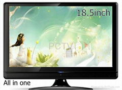 18.5"LCD all in one pc tv