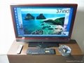 37" lcd all in one computer with tv