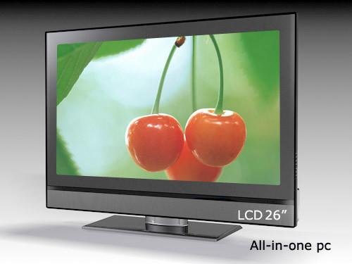 all in one tv pc 26 inch ---create new image for home desktop
