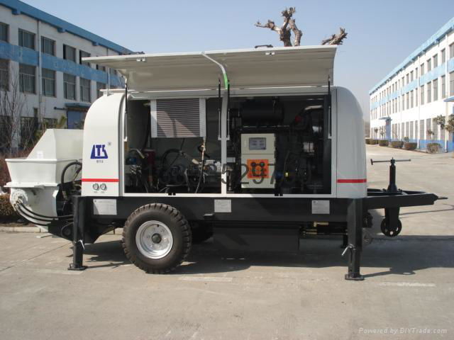 trailer concrete pump 3