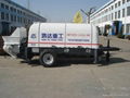 trailer concrete pump 4