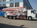 truck mounted concrete pump 4