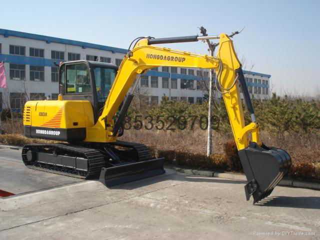 Hongda small scale excavator