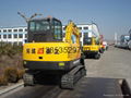 Hongda small scale excavator 2