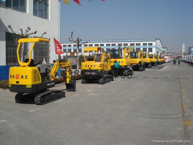 Hongda small scale excavator 5