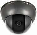 metal vandalproof dome security camera fixed lens 3.6mm CCD dome camera 1