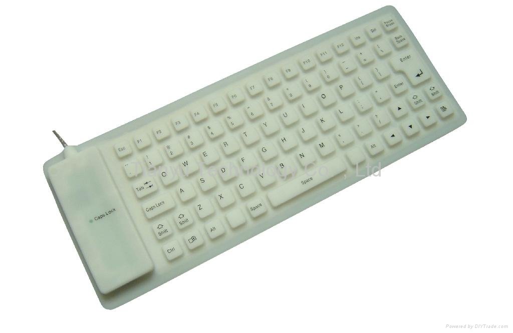 85 keys mini  silicone computer keyboard  4