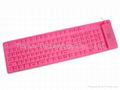 109-key flexible roll up  keyboard  3