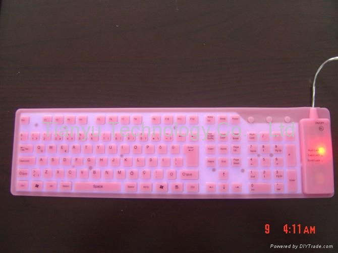 109-key EL flexible keyboard  3