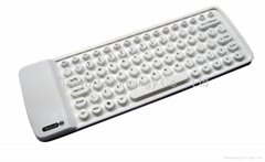  81-keys super mini flexible bluetooth keyboard 
