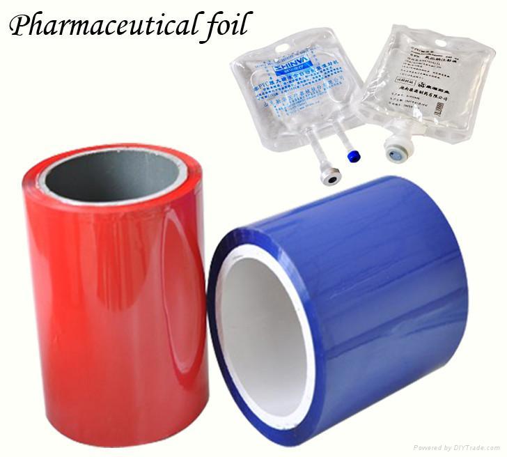 hot stamping foil for PVC infusion bag 3