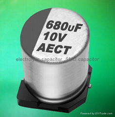 SMD Electrolytic capacitor , Chip