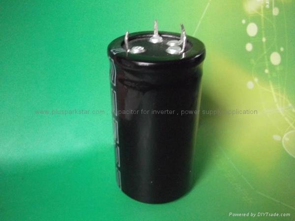 electrolytic capacitor ,PCB mounting Snap-in capacitor , Power supply capacitor