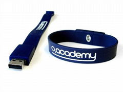 Wristband USB drive