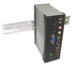 Fanless Din Rail Low Power Embedded System PC