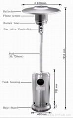 不鏽鋼燃氣取暖器