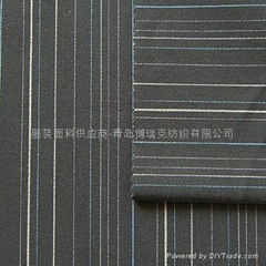 POLYESTER/RAYON FINELINE STRIPE