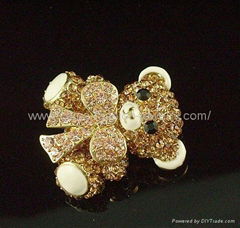 Rhinestone Brooches