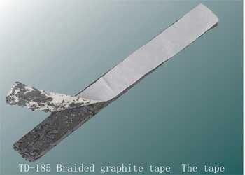 Braided graphite tape