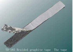 Braided graphite tape