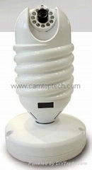 Lamp Type PLC IP Camera  