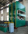 Plate vulcanizing machine (frame)