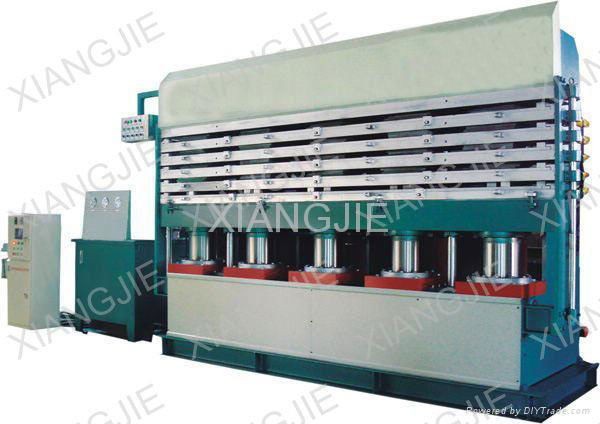 plate vulcanizing machine (jaw structure) 2