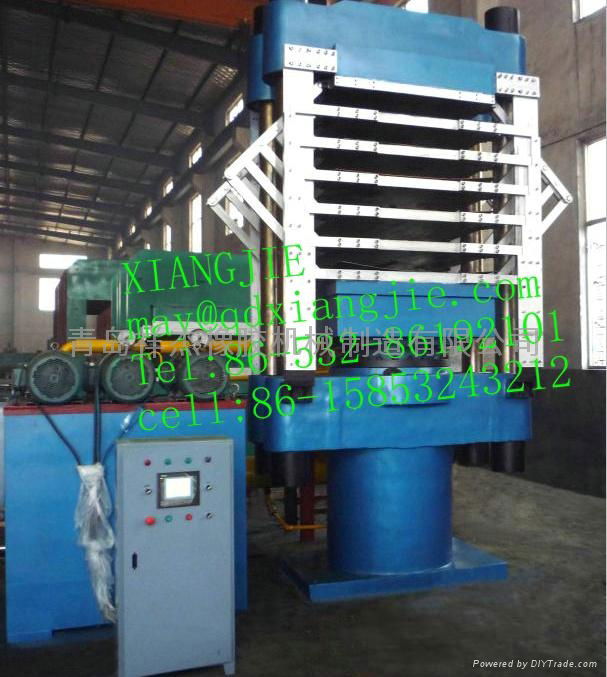 EVA foaming vulcanizing machine 2