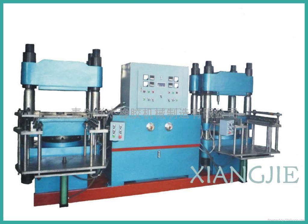 Duplex vulcanizing machine 3