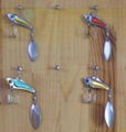 LEAD FISH WITH SPINNER