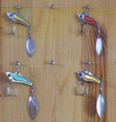 LEAD FISH WITH SPINNER