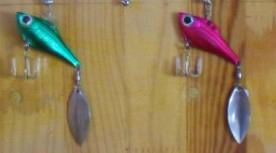 LEAD FISH WITH SPINNER 2
